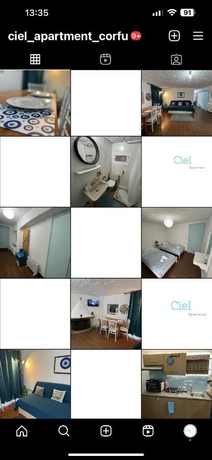 Ciel Apartment, 5 Minutes Walk From Ipsos Beach! Ngoại thất bức ảnh